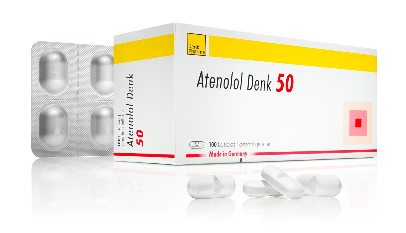 Atenolol Denk 50mg tablets