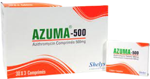Azuma 500 (Azithromycin) Tablets