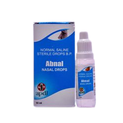 Abnal Nasal Drops 0.9% W/V (Sodium Chloride) 10ml