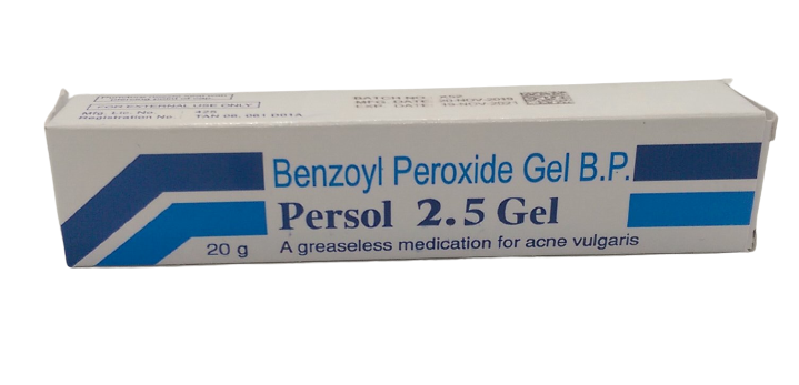Persol 2.5 Gel (Benzoyl Peroxide Gel)