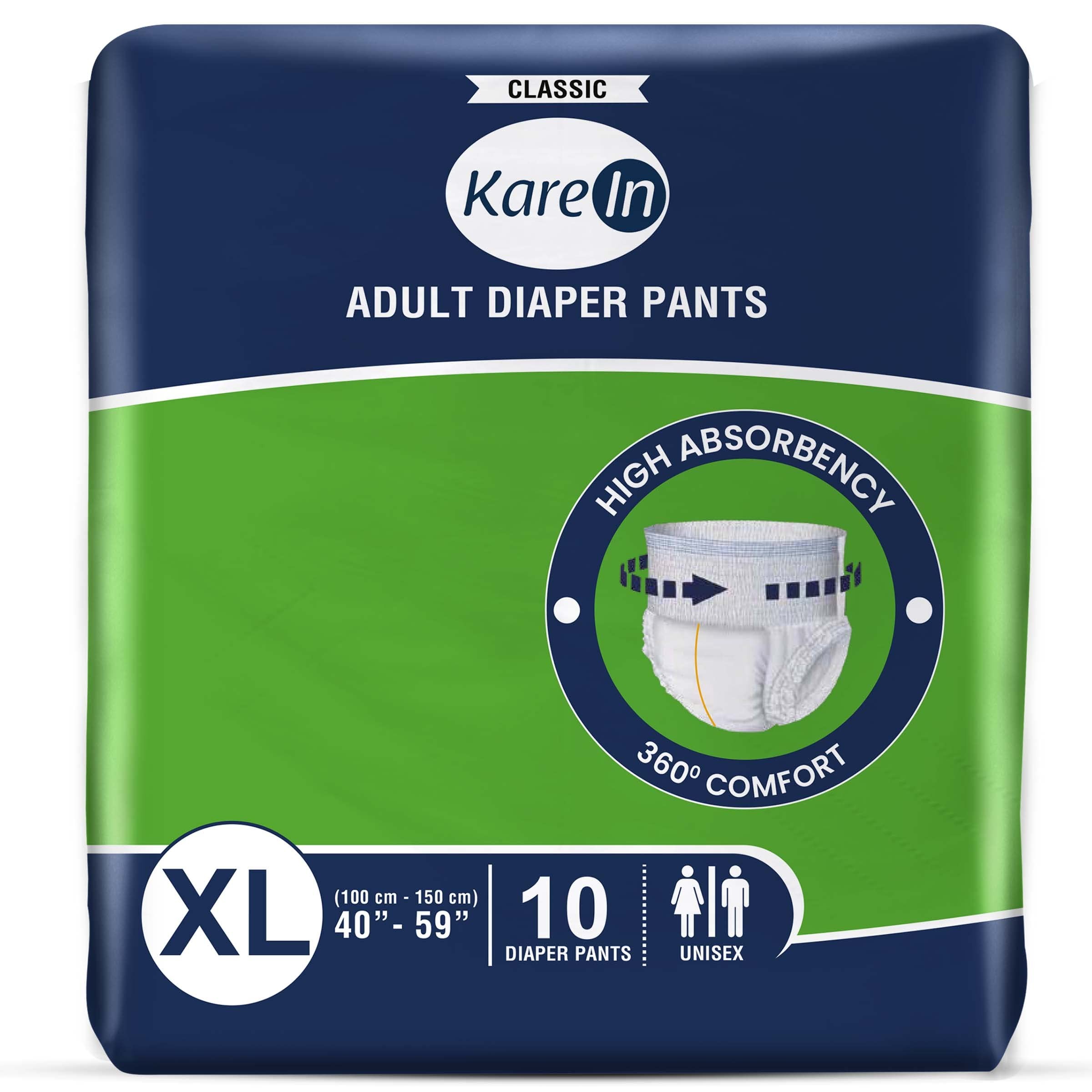 Annanda Adult Diapers (Size L 29-59" 75-150cm) 10s