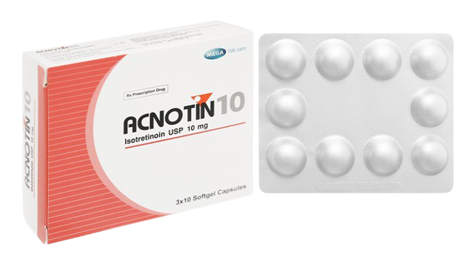 Acnotin (Isotretinoin) 10mg Tablets