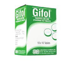 Gifol (Theophylline) tablets
