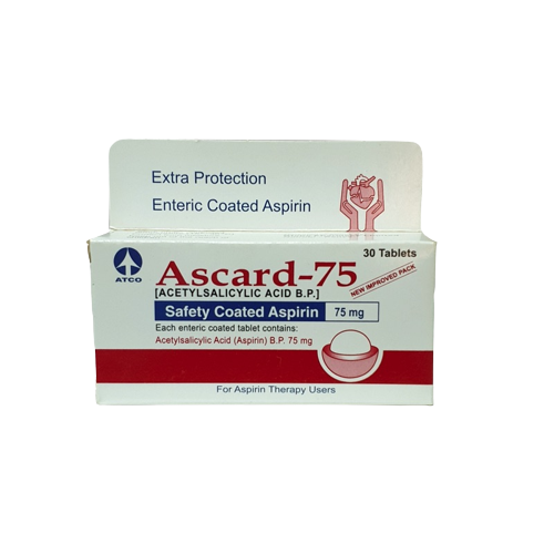 Ascard 75mg Tablets