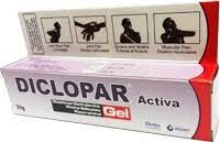 Diclopar Activar - Diclofenac Gel 30g