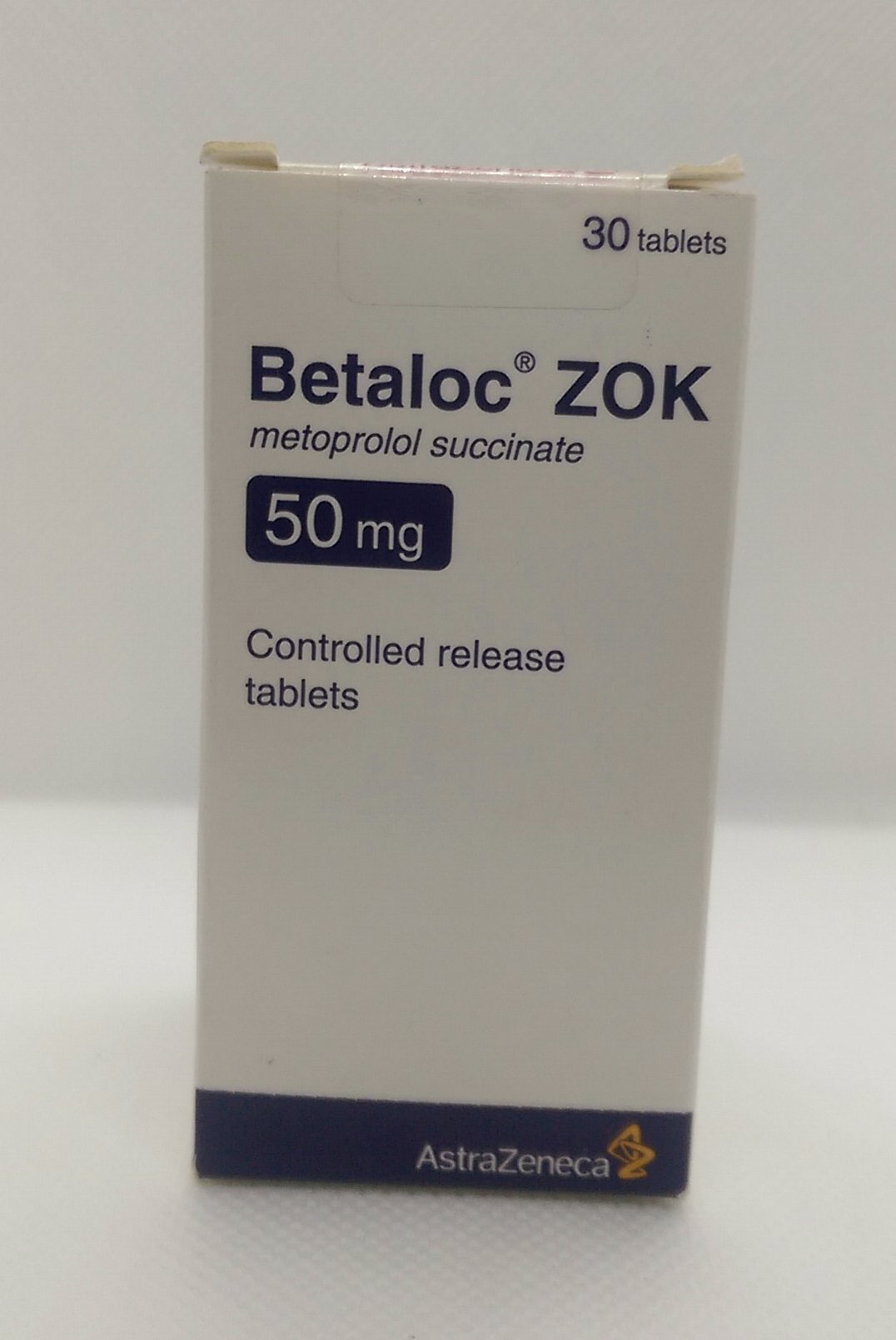 Betaloc (Metoprolol) 50mg tablets