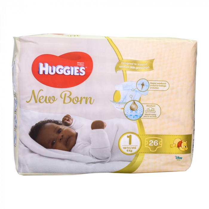 Huggies New Born Number 1 available in Tanzania | Yebi Health