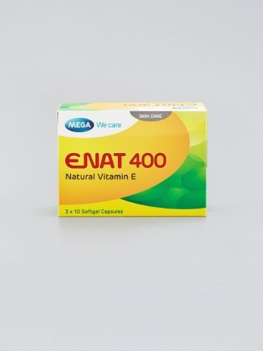 Enat (Vitamin E) 400mg Capsules