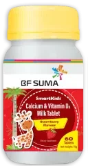 BF Suma Smart Kid Calcium +Vitamin D3 Milk Tablets