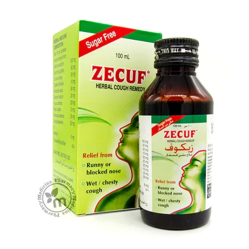 Zecuf Herbal Cough Syrup Syrup 100ml In Tanzania Yebi Health