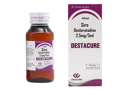 Destacure Syrup (Desloratidine 2.5mg/5ml)