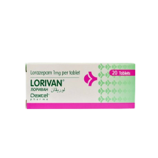 Lorivan (Lorazepam) 1mg tablets