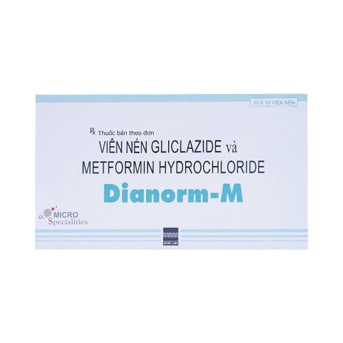 Dianorm-M (Gliclazide) 100mg tablets