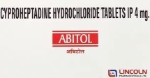 Abitol (Cyproheptadine) 4mg Tablets