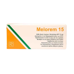 Melorem 15 (Meloxicam) tablets