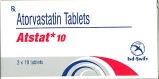 Atstat 10 (Atorvastatin) Tablets