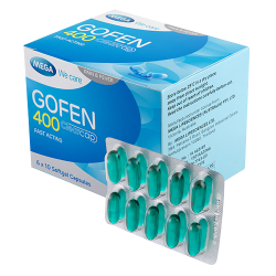 Gofen 400mg Capsules (Ibuprofen)