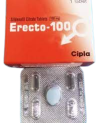 Erecto 100mg Tablets (Sildenafil Citrate)
