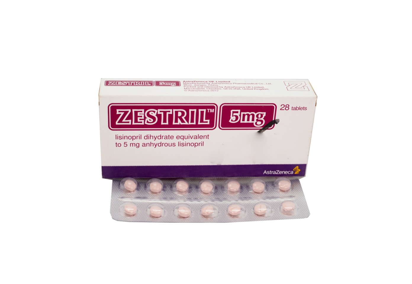 Zestril (Lisinopril) Tablets