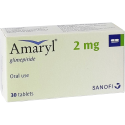 Amaryl (Glimepride) 2mg tablets